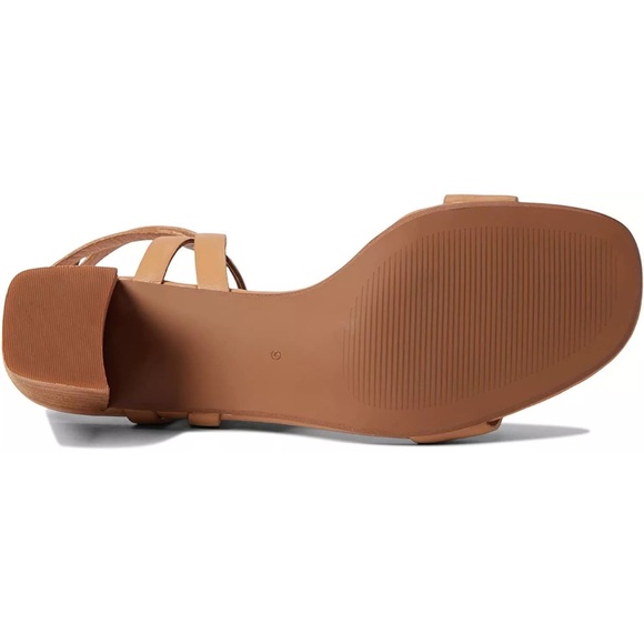 The Loli Ankle-Strap Sandal in Amber Brown - Picture 3 of 8